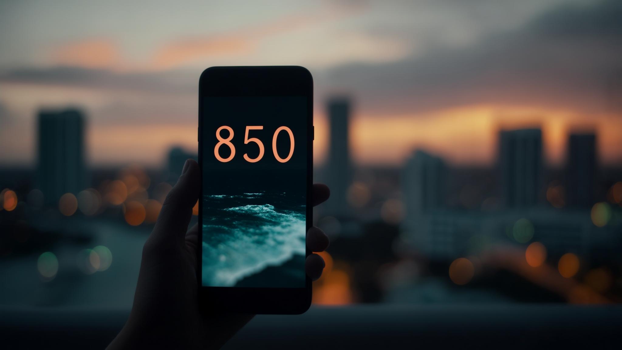 850 area code