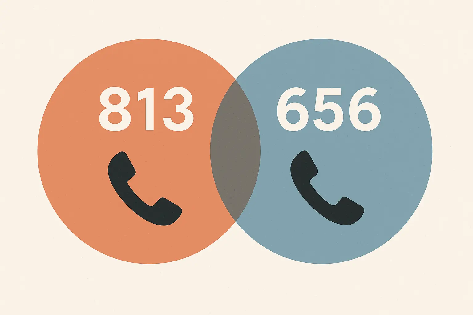 How 656 and 813 overlay system works