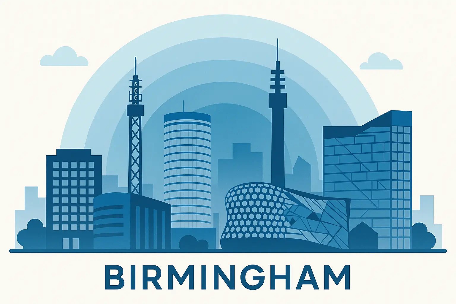 Birmingham Alabama metropolitan area coverage map