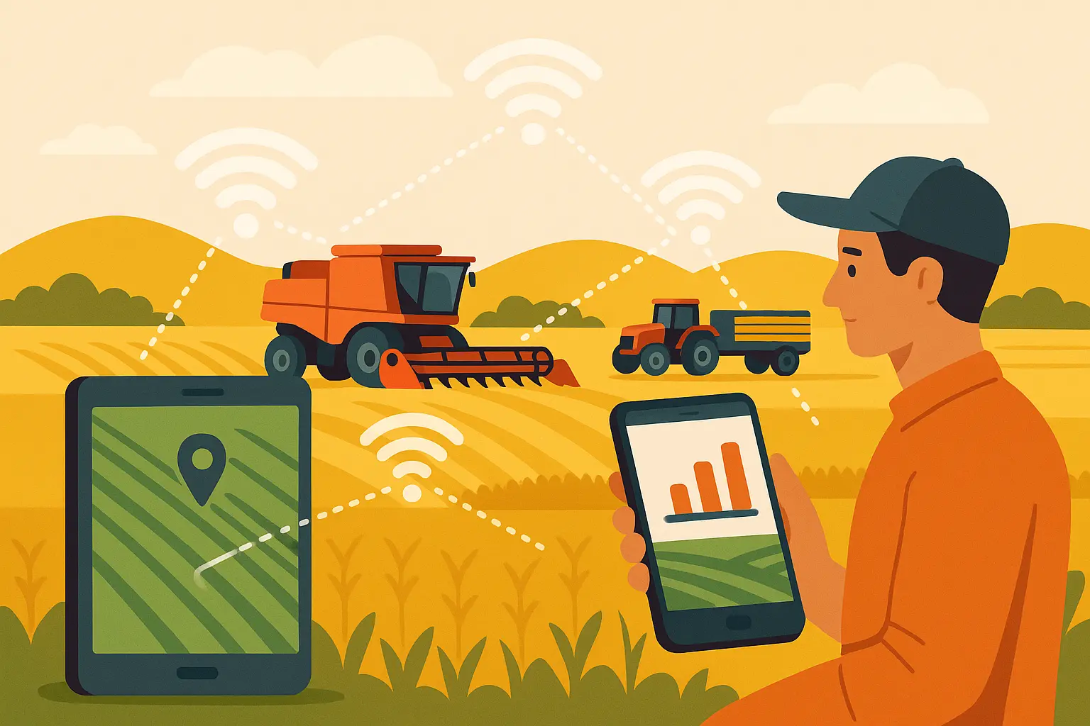 Agricultural seasonal operations communication