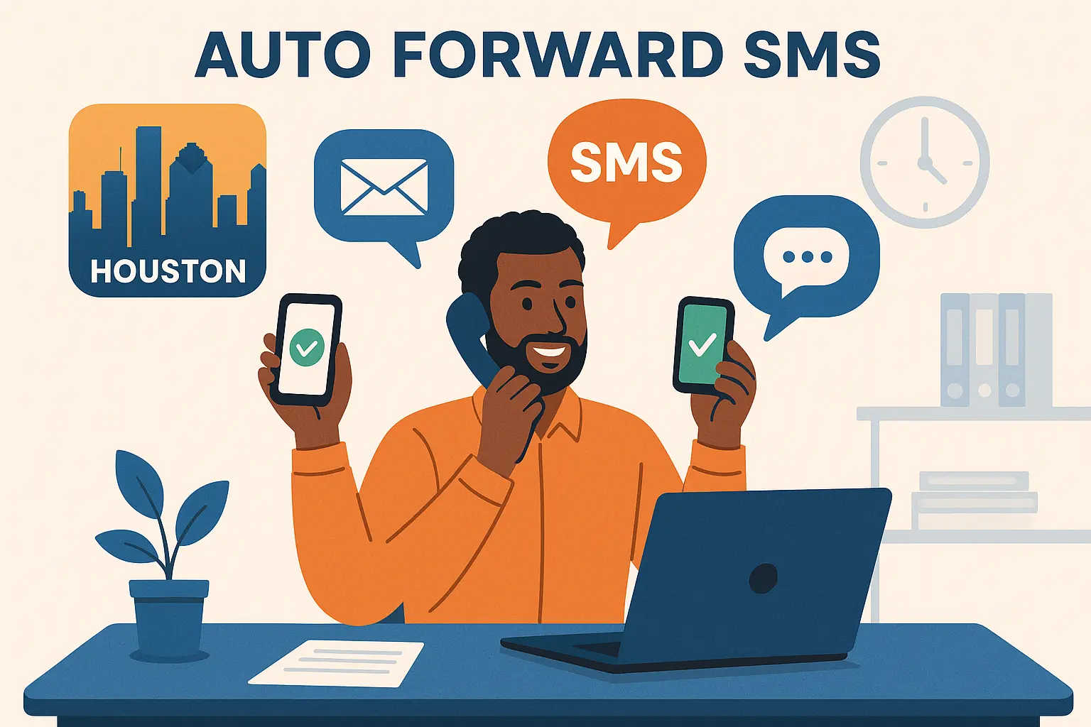 Houston 281 area code business communication success