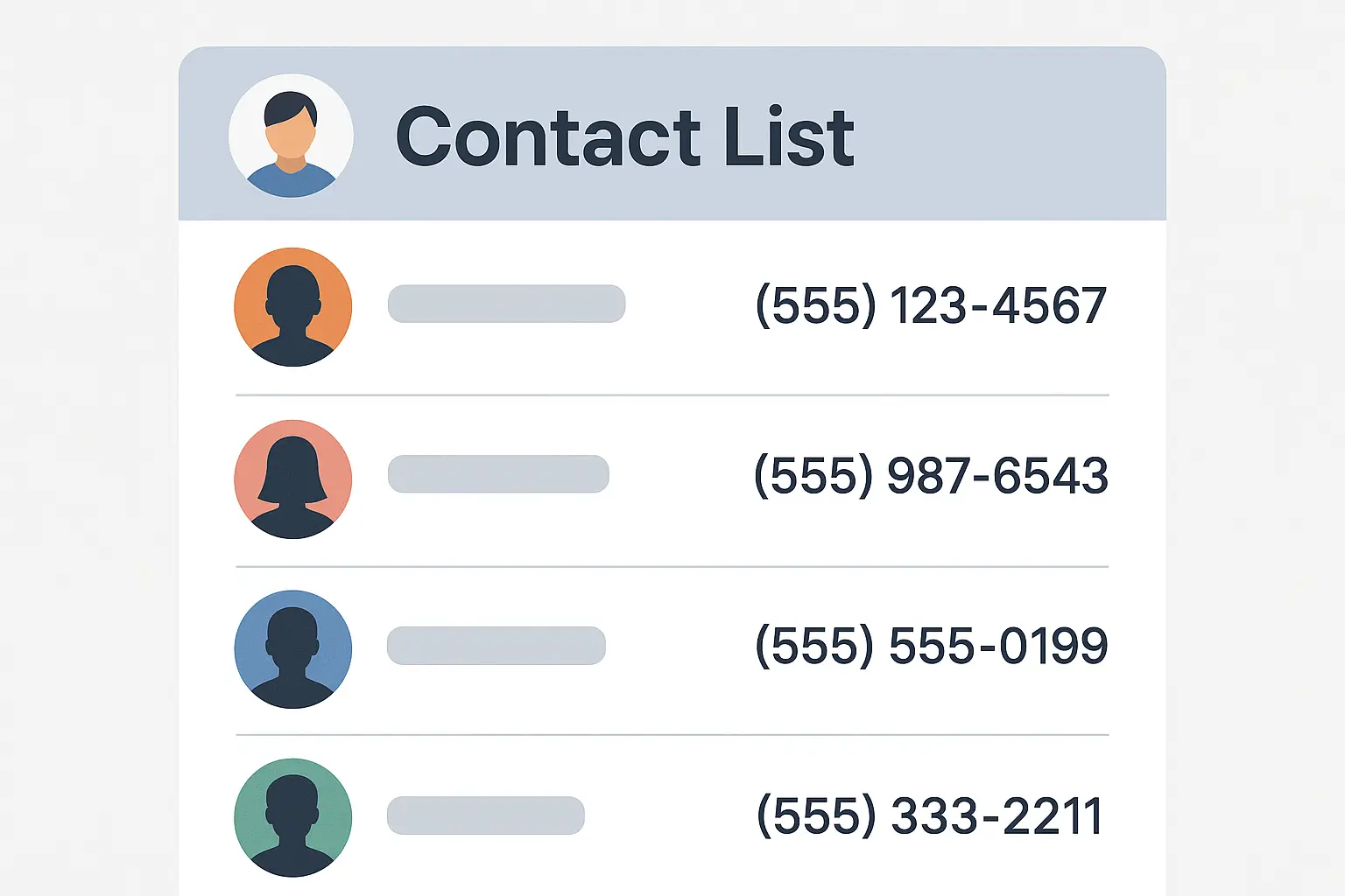 Managing multiple phone numbers in 804 area