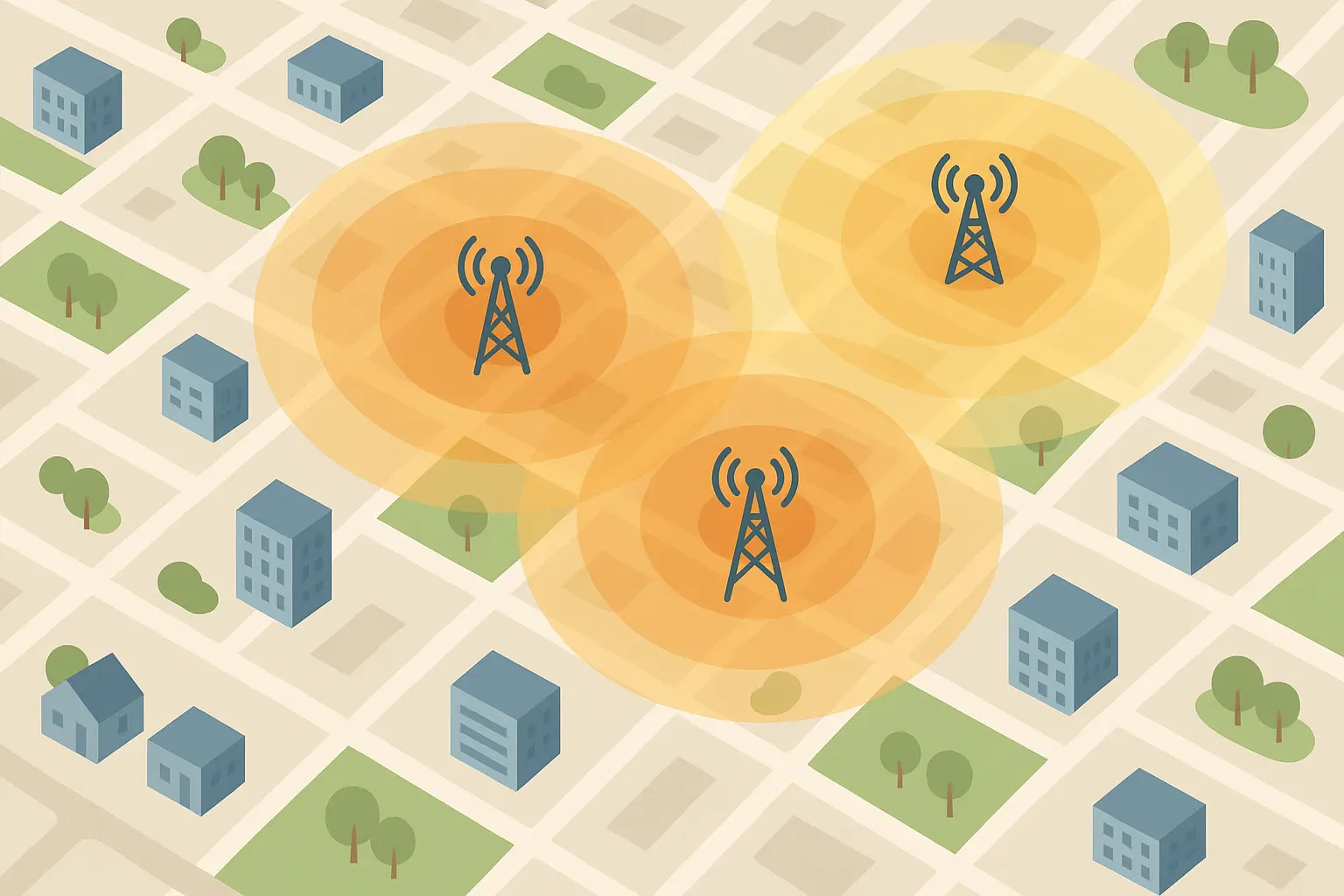 562 area code cell tower coverage