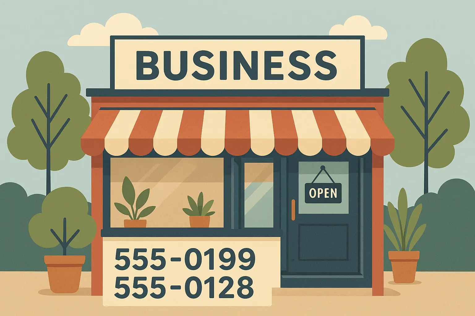 Indianapolis business district showing local communication importance