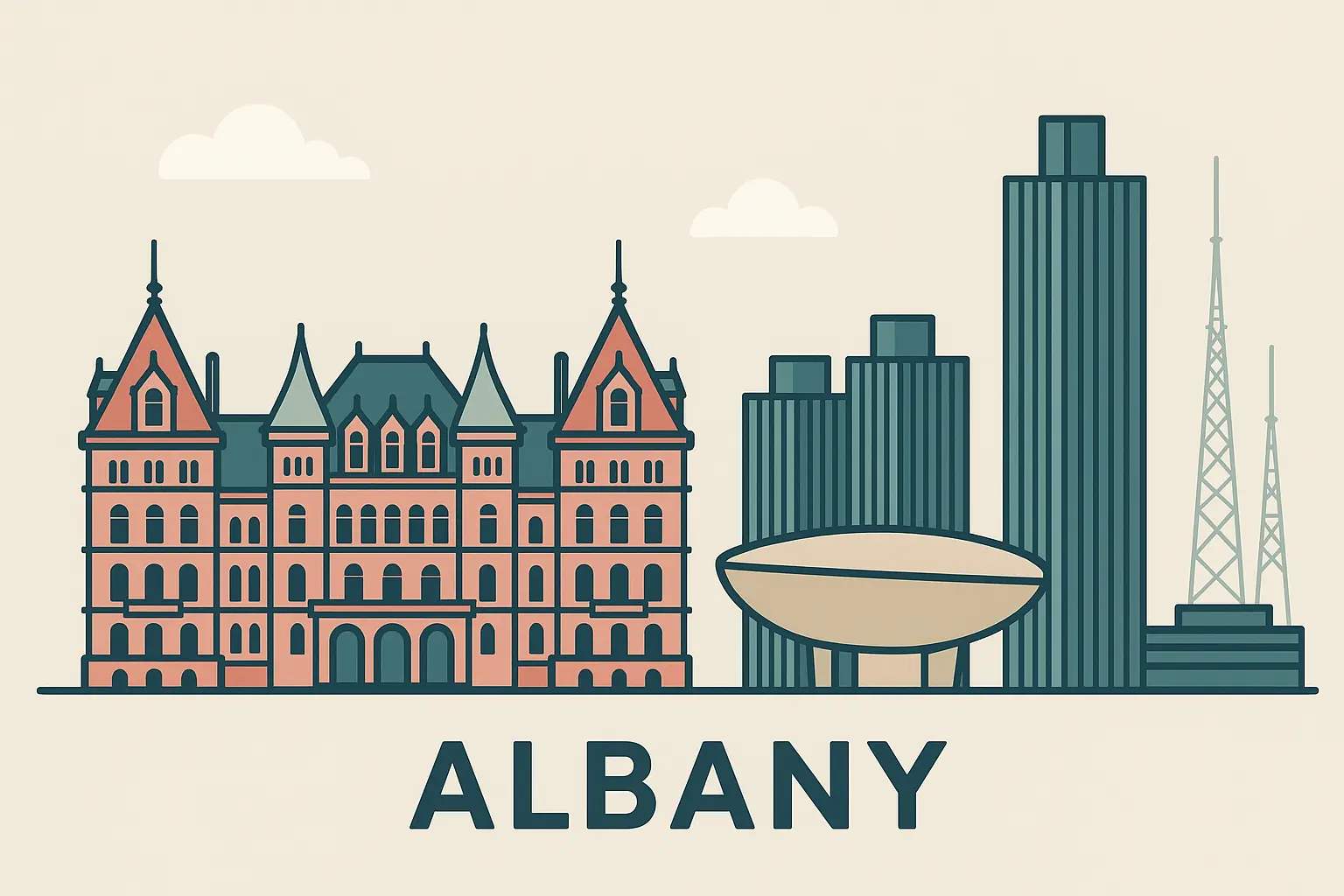 Albany New York capitol building