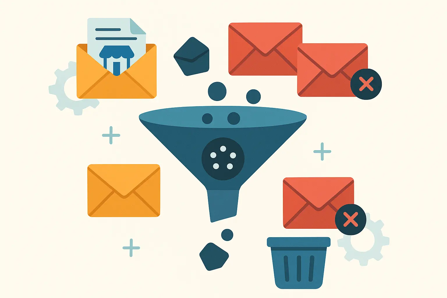 Spam filtering and message delivery strategies