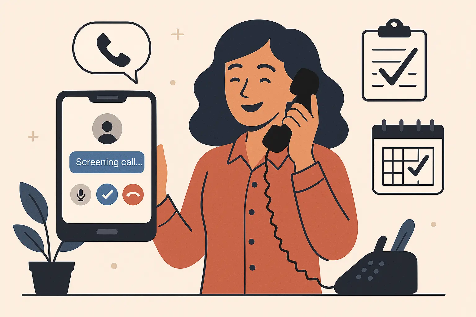 Smart phone call management strategies