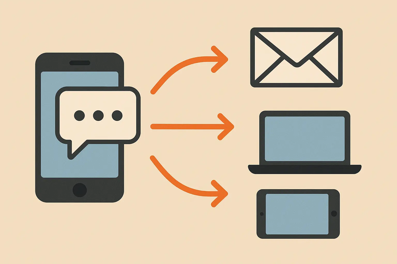 Auto Forward SMS 619 area code solution