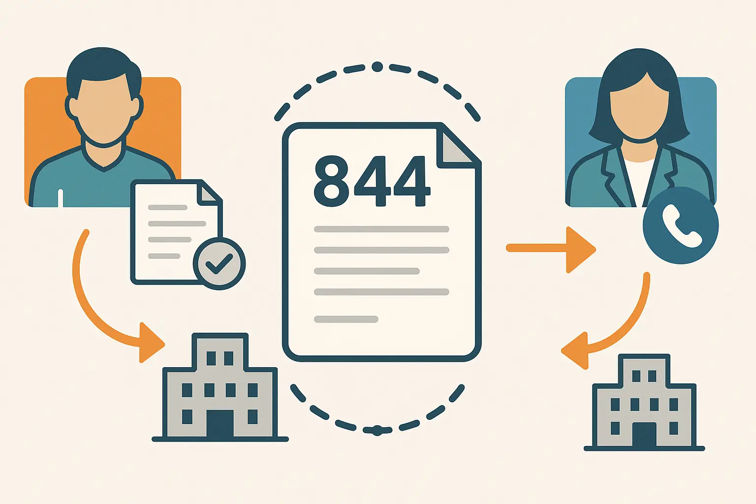 844 number provider selection guide