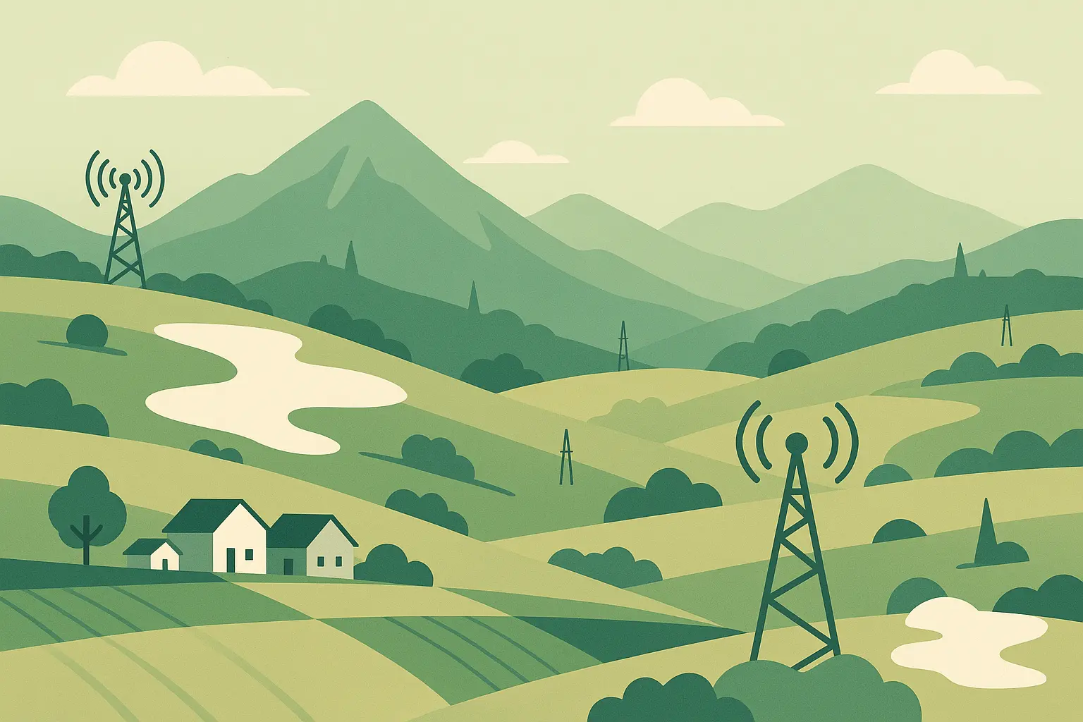 Rural communication gaps in 413 area code