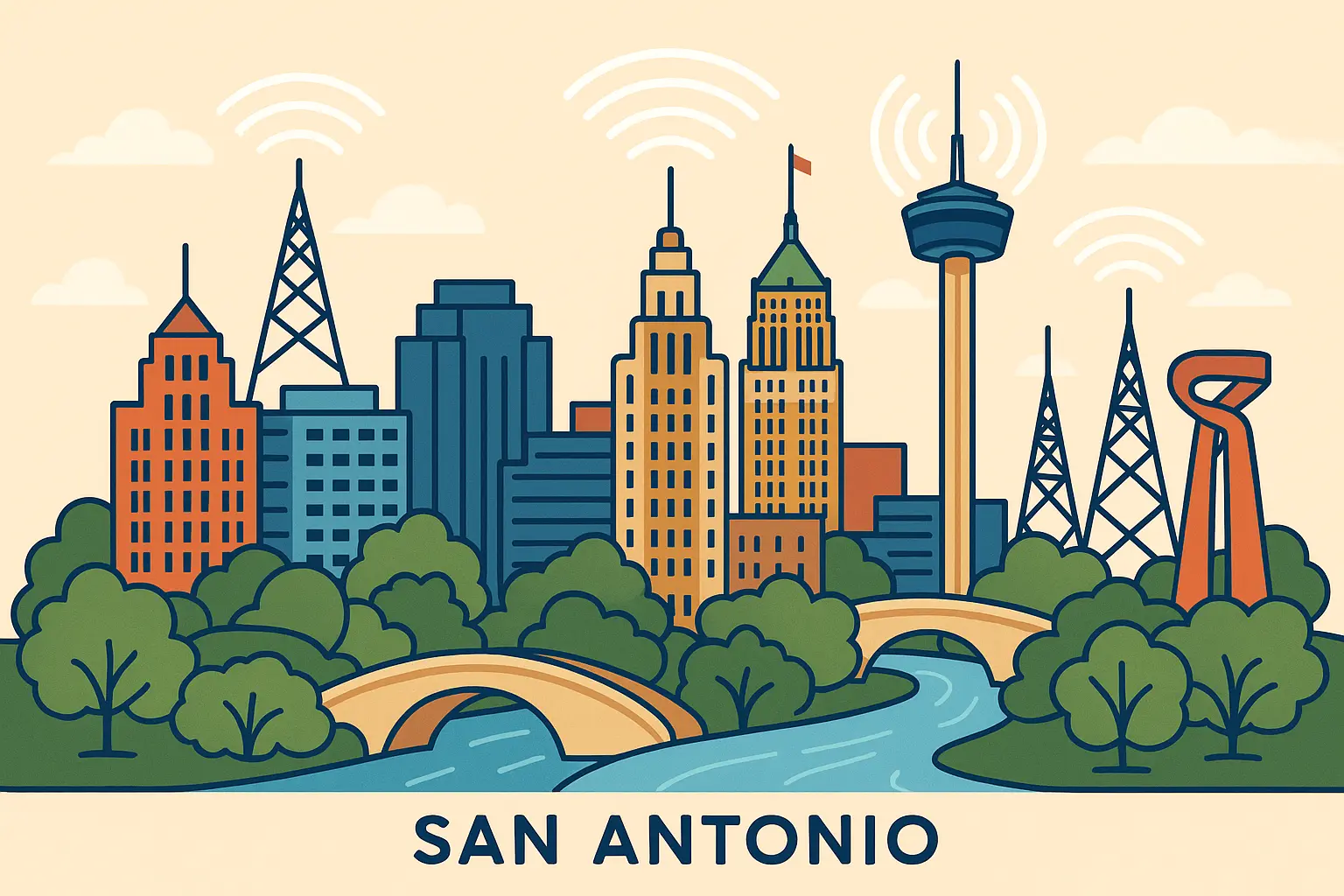 210 area code business communications