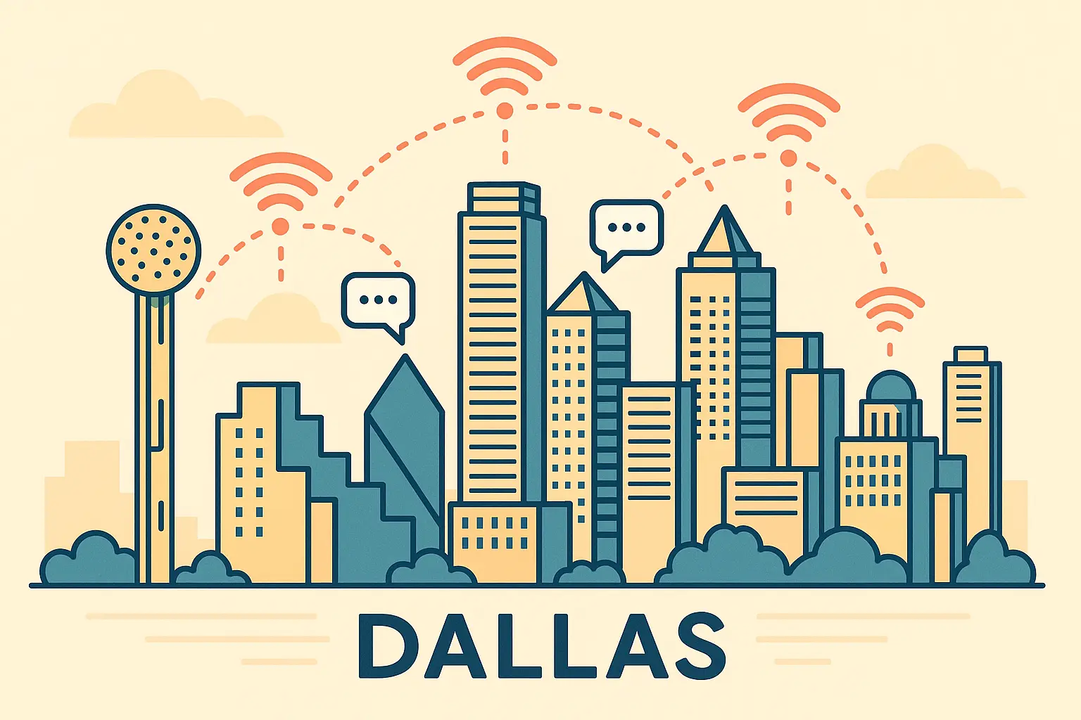 Reliable SMS message delivery in Dallas metroplex