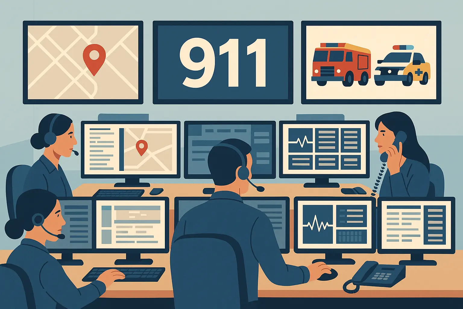 Emergency services and 818 area code considerations