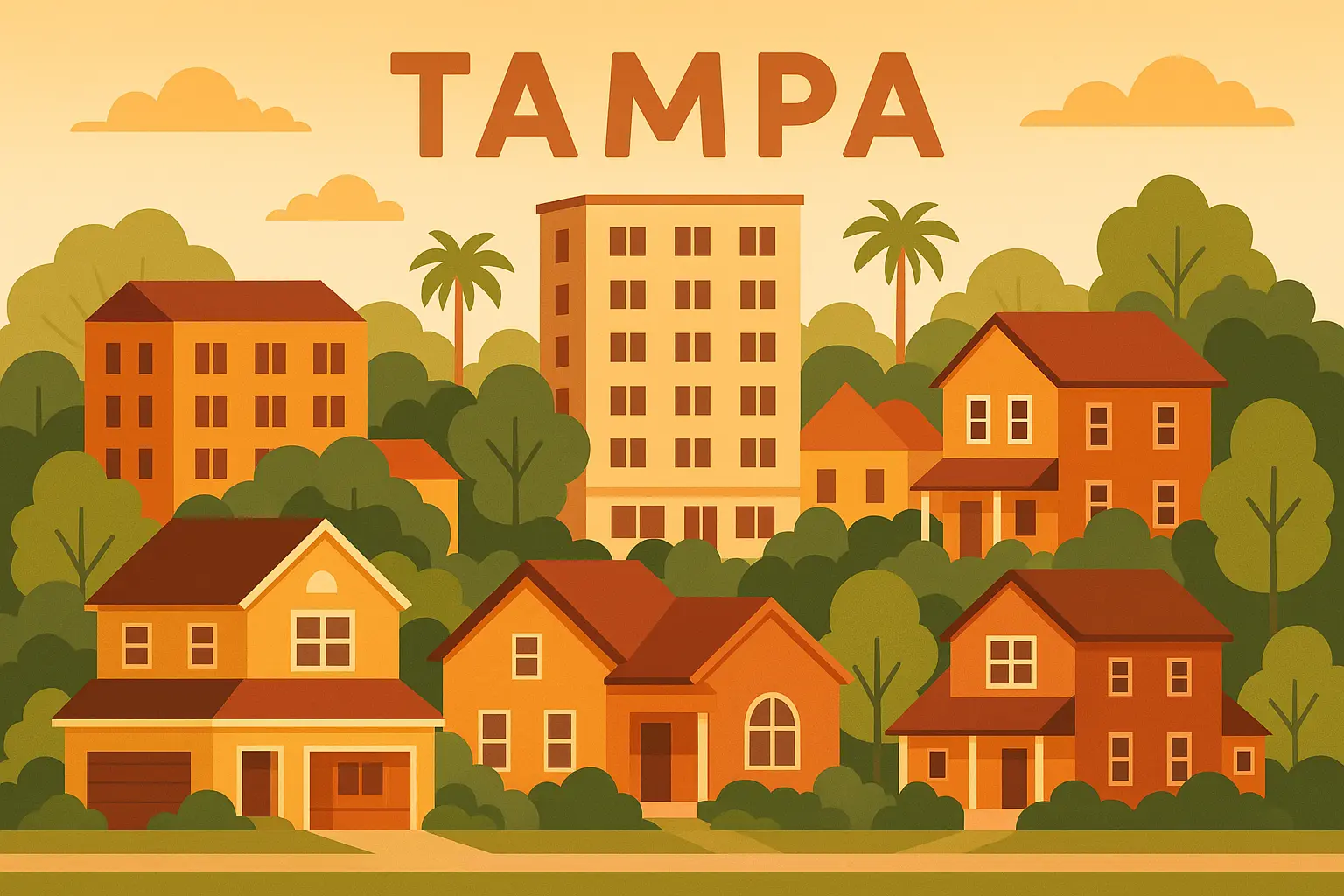 Tampa residential neighborhoods in 813 area code