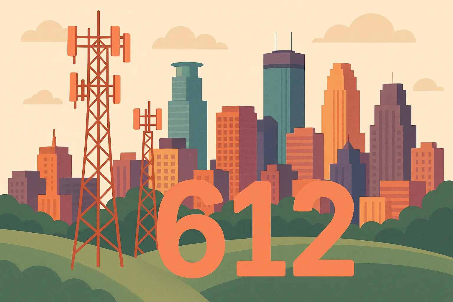 Minneapolis 612 area code overview