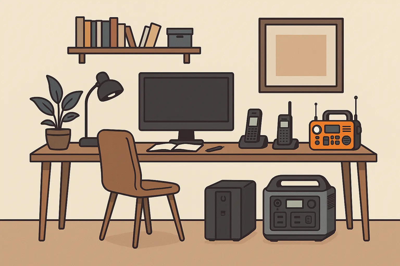 Emergency communication backup systems