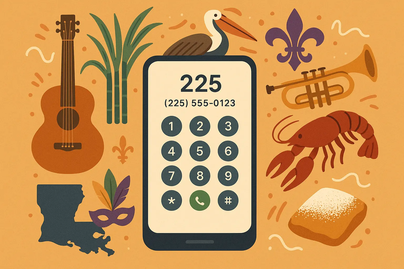 225 Area Code Dialing Guide