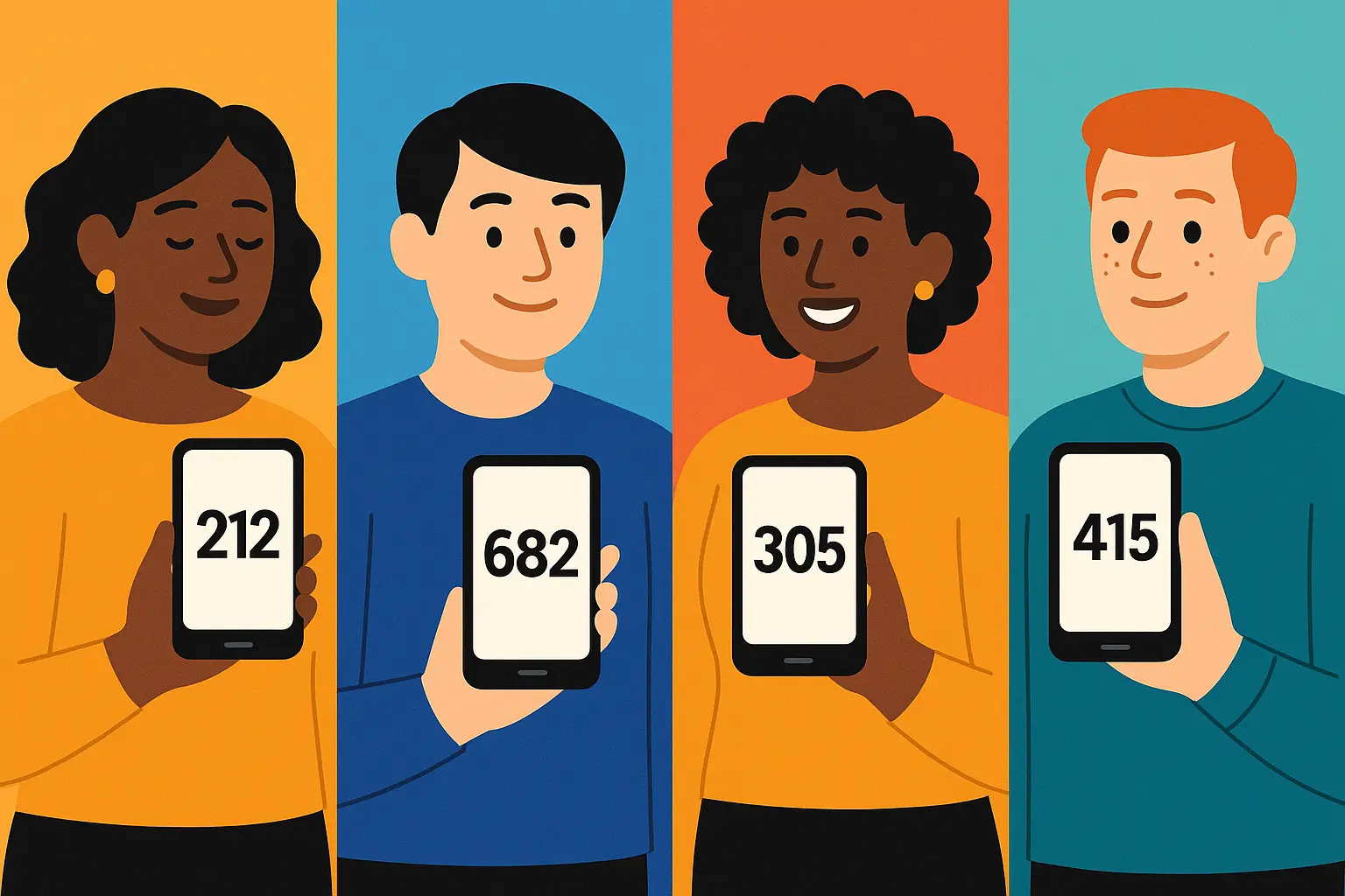 682 phone number demographics and user profile