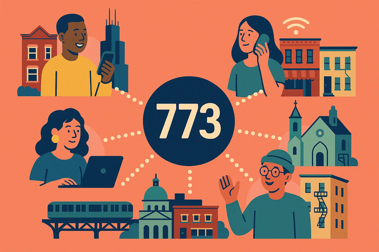 Chicago 773 area code communication solutions