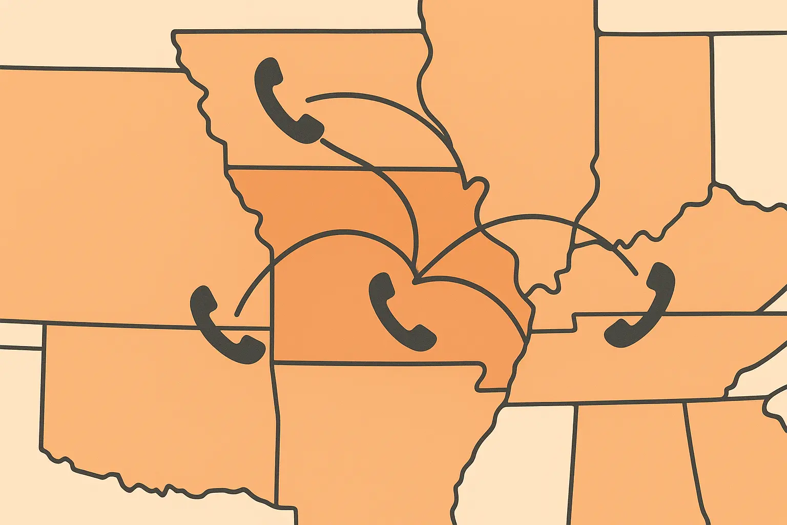 573 area code interstate connections
