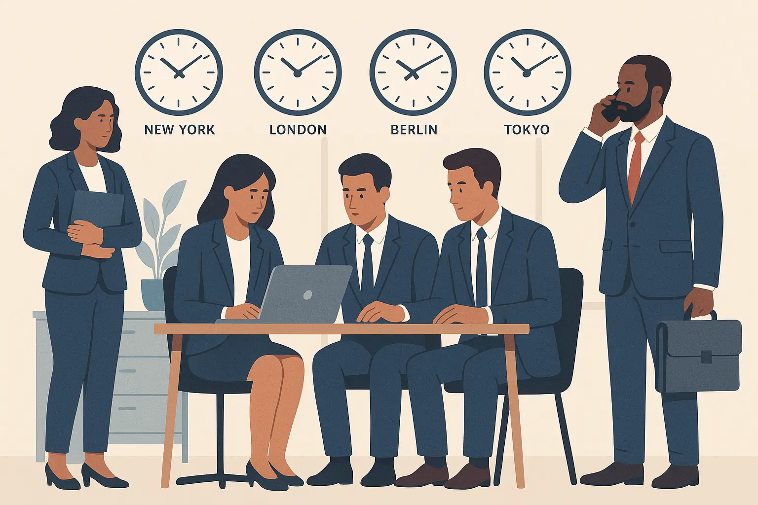 Central Time Zone business communications in 214 area code