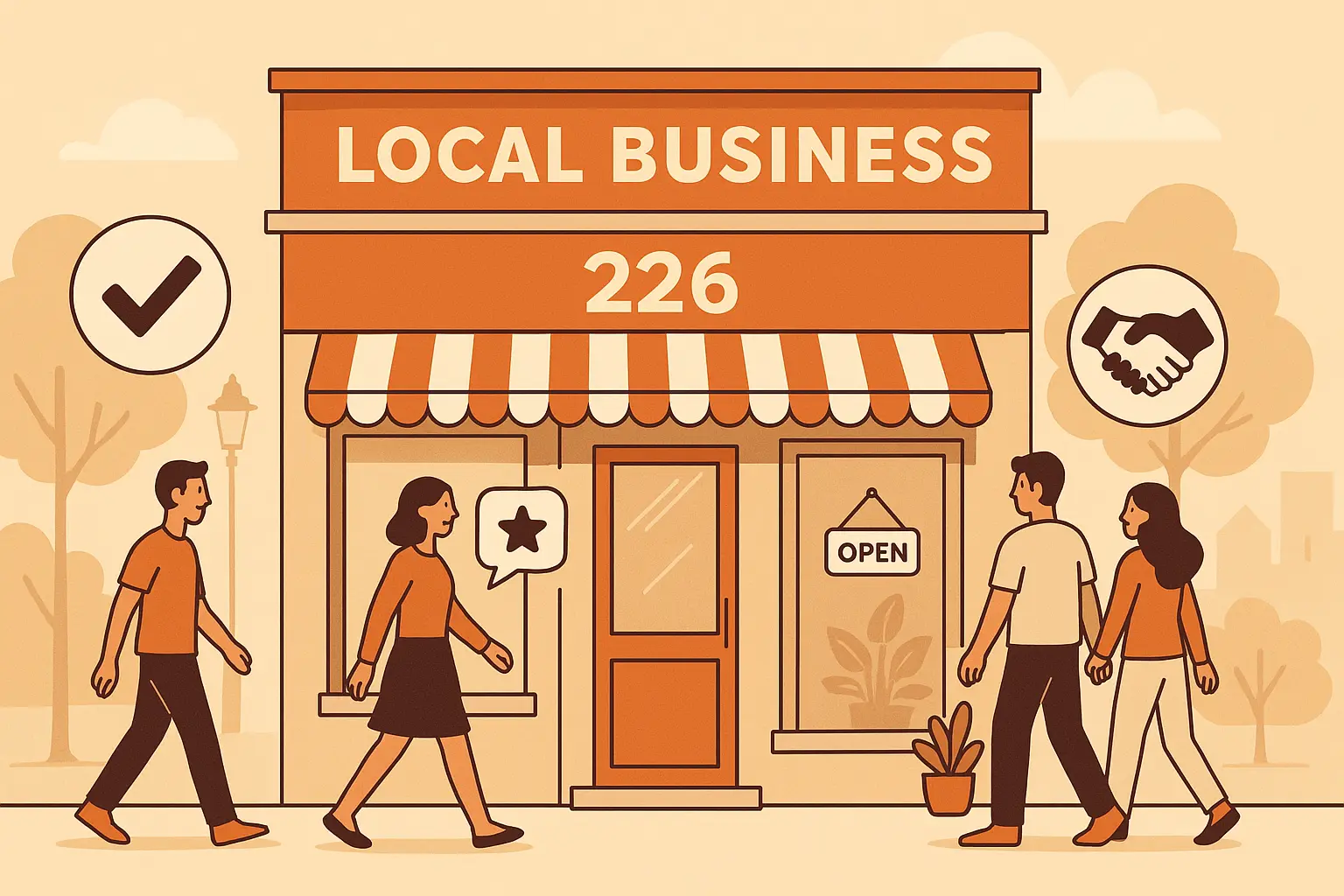 Local business credibility with 226 numbers