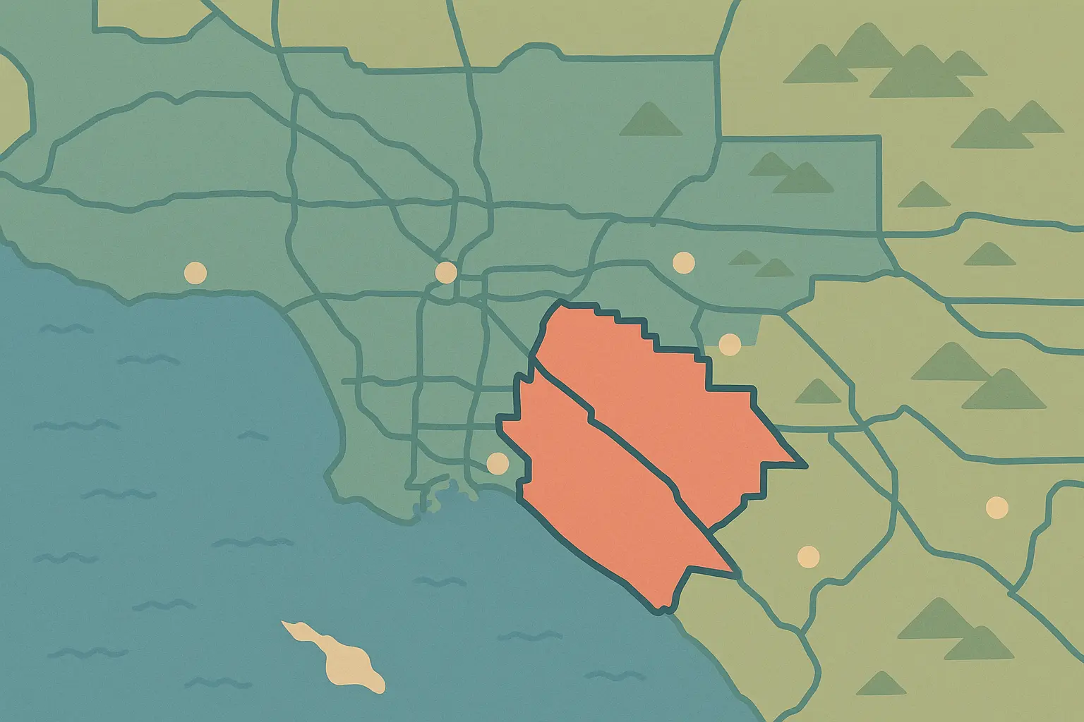 562 area code map coverage