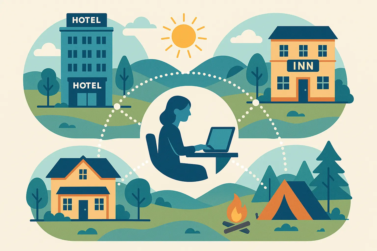 Multi-property tourism management