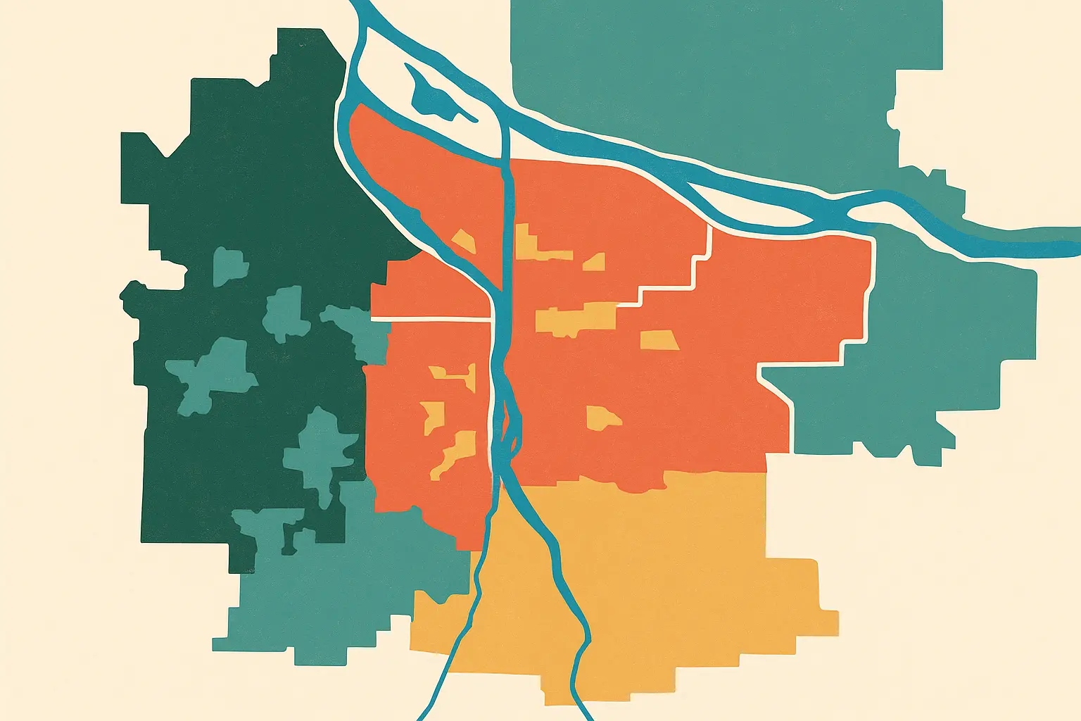 Portland metro area phone coverage map