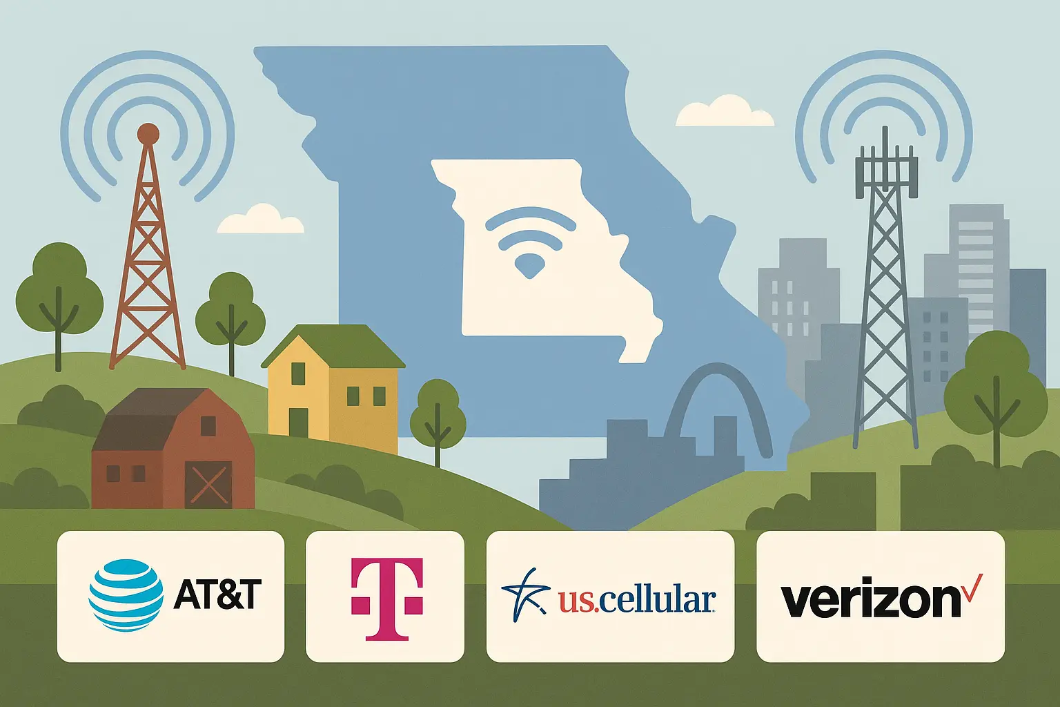 573 area code carrier coverage map