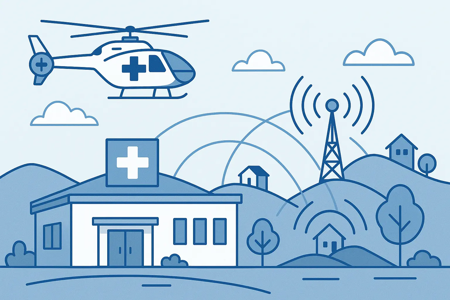 Healthcare Communication Networks in Eastern Washington