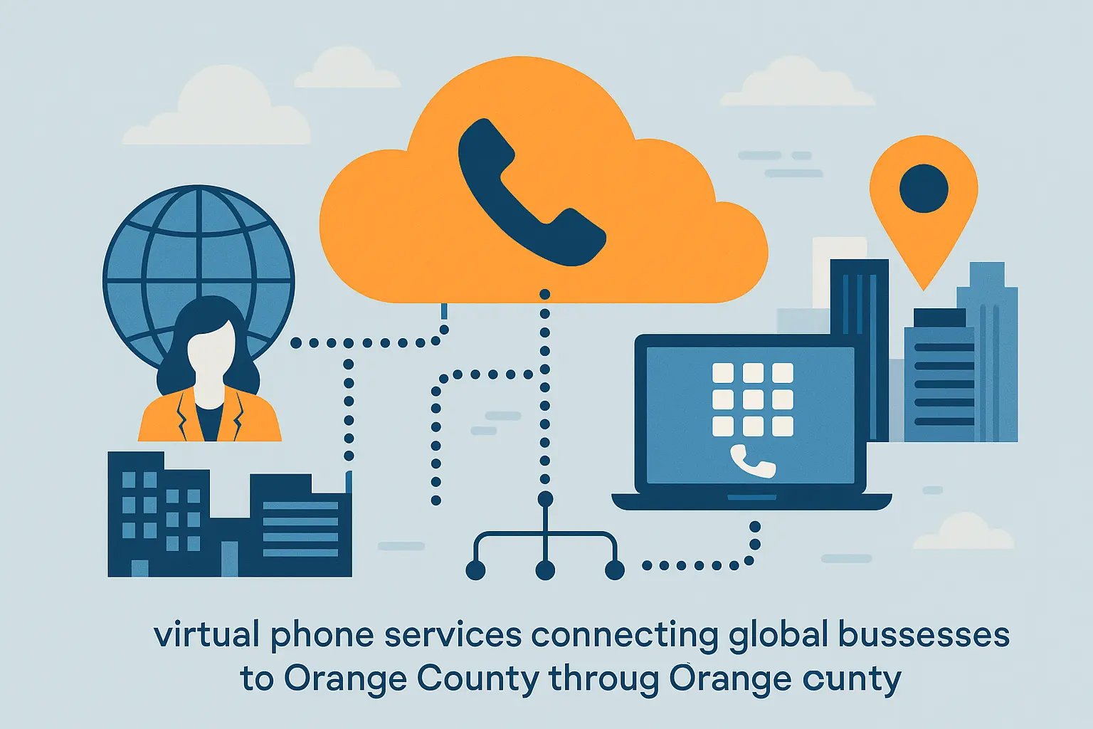 Virtual phone system dashboard showing 714 area code management