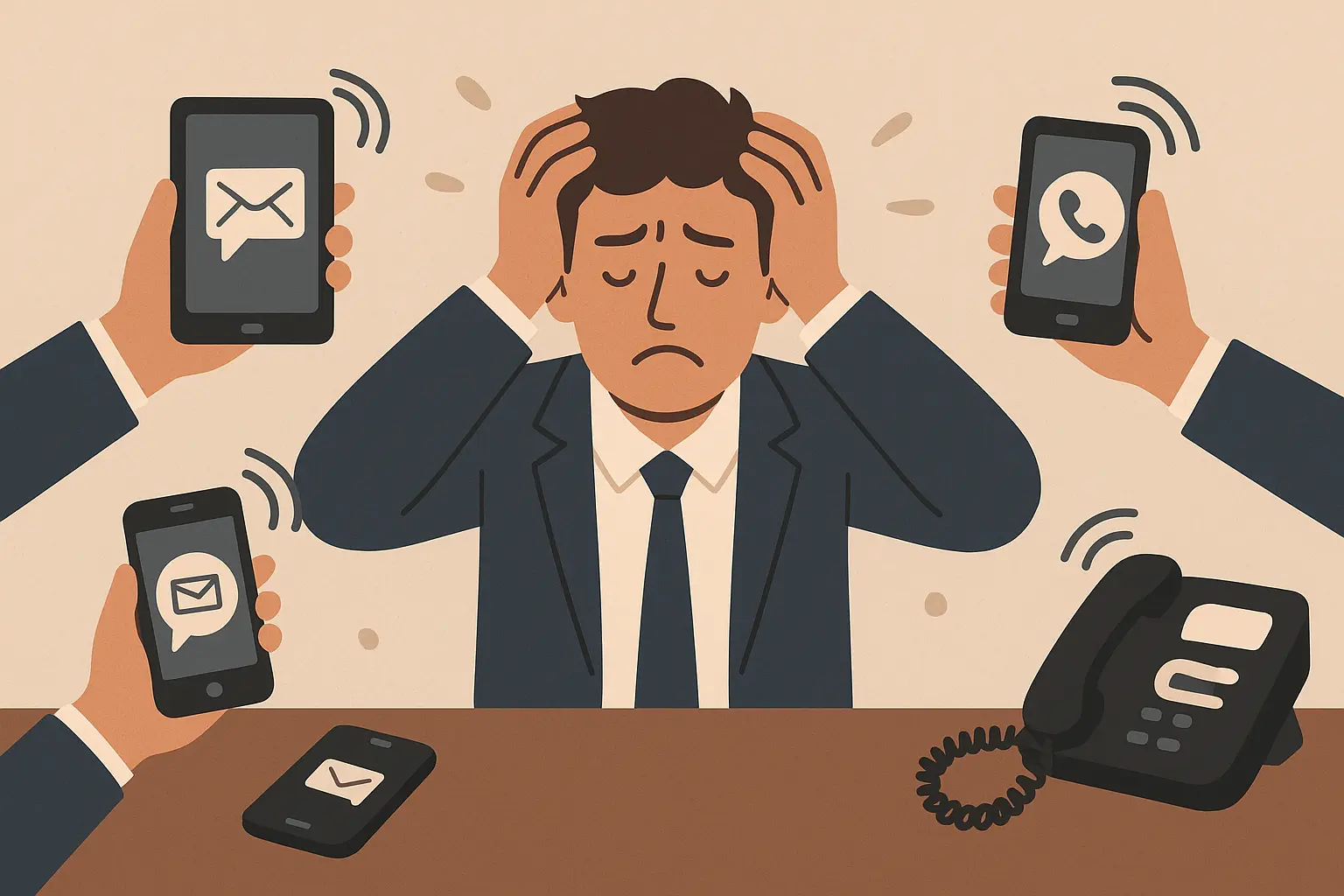407 area code business text message management