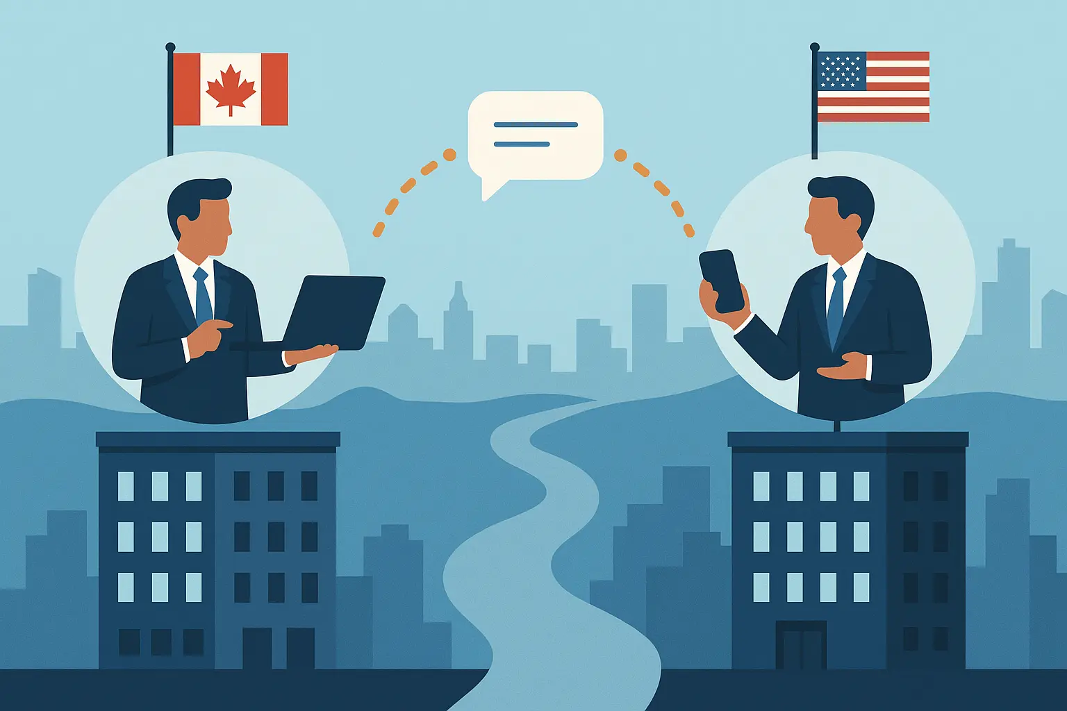 Cross-border SMS forwarding solutions for 519 area code