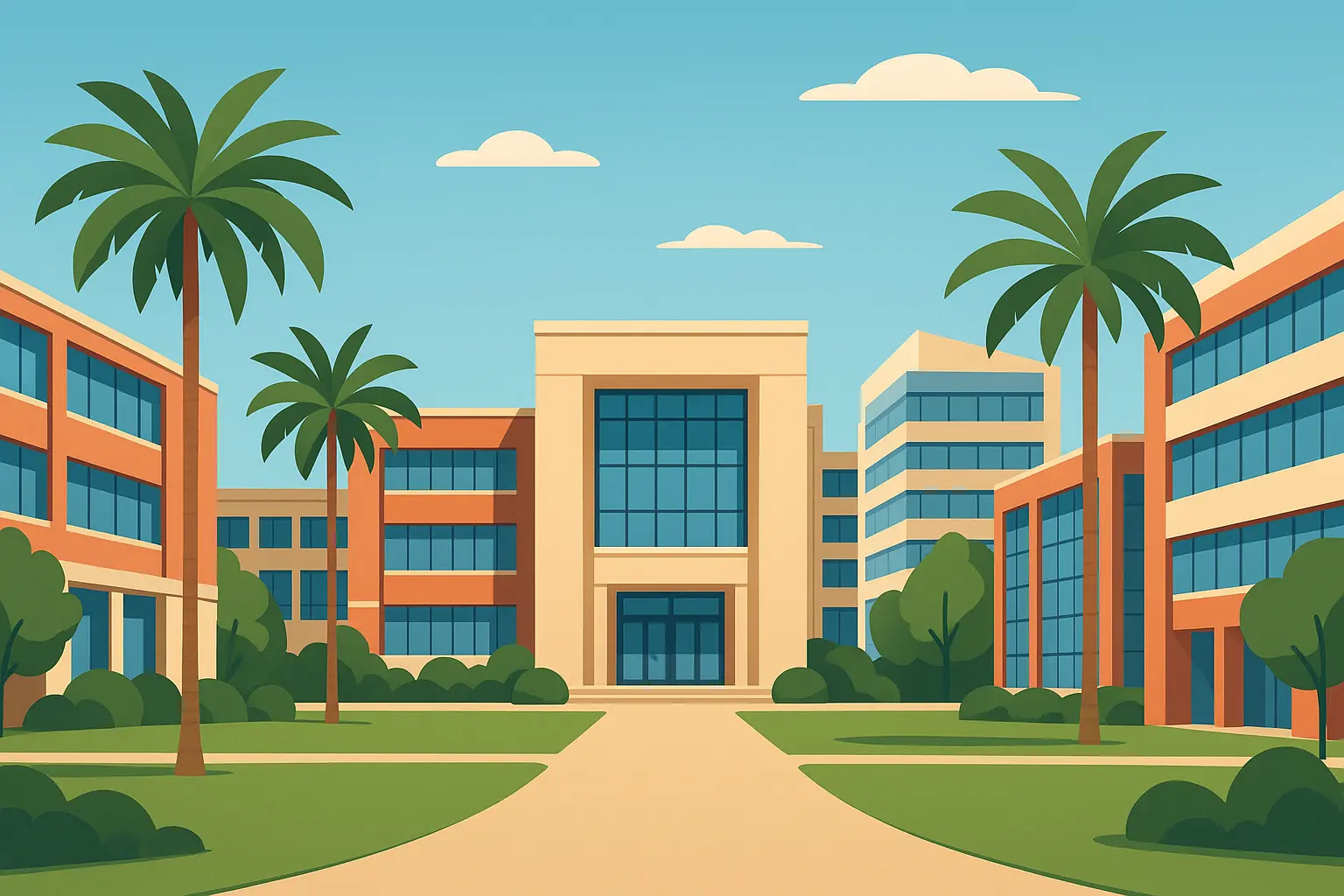 Florida State University campus in Tallahassee
