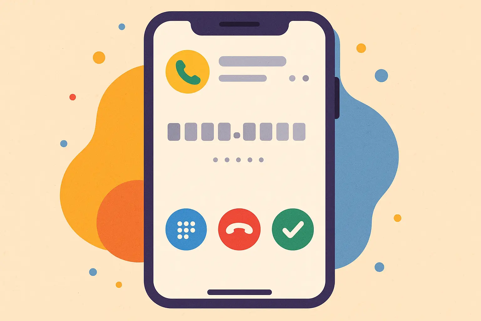 Phone number format structure diagram
