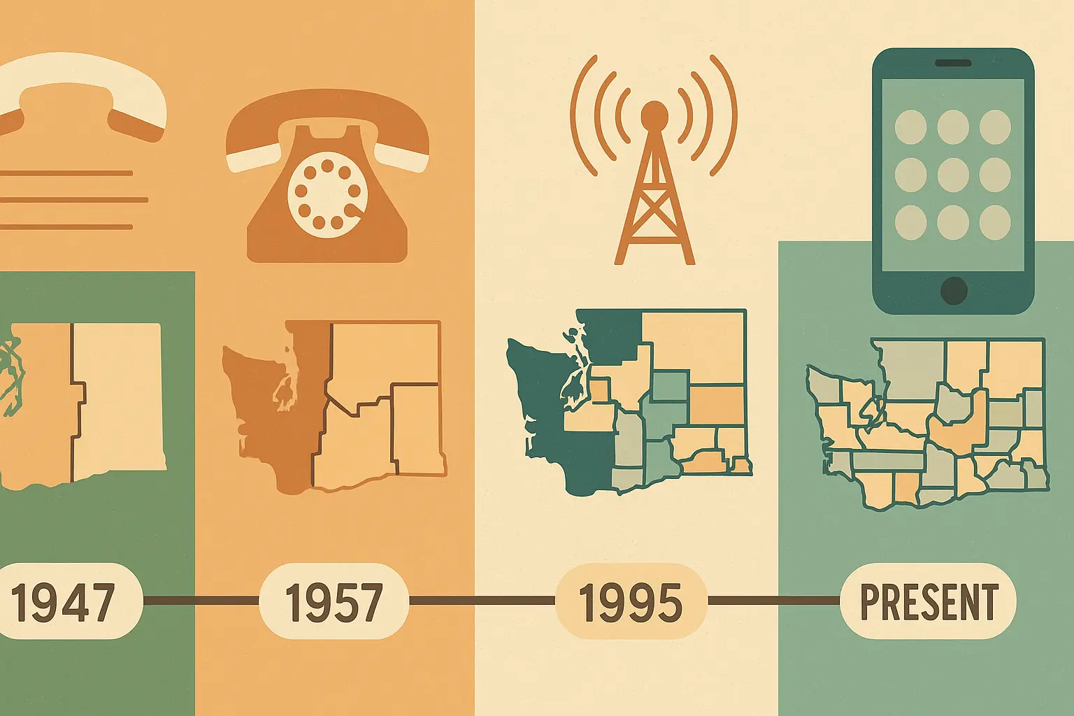 Historical Development of 509 Area Code