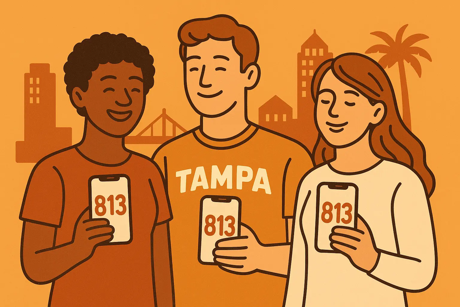 Tampa residents keeping 813 area code numbers