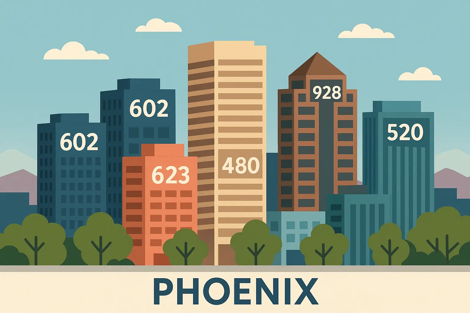 Phoenix 602 area code business advantages