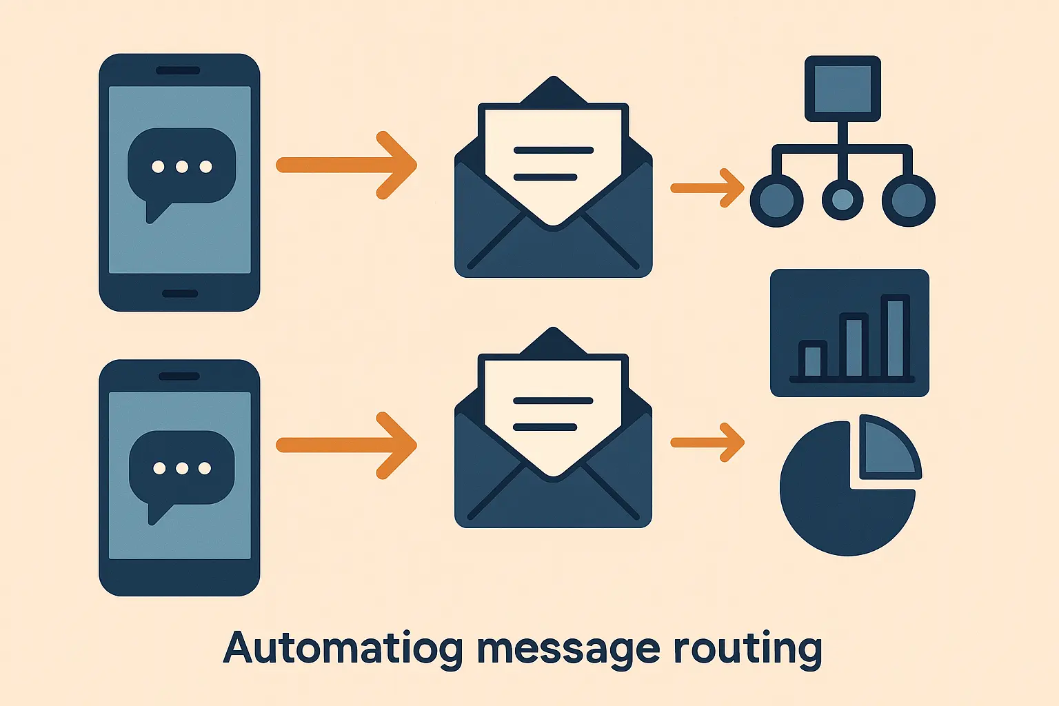 Auto Forward SMS interface for 682 area code management