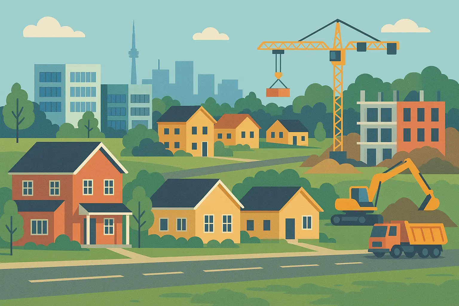 New suburban developments with 437 area code