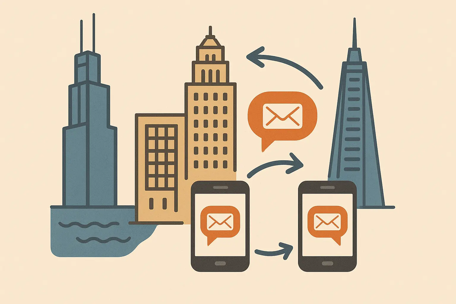 Auto Forward SMS Chicago solution