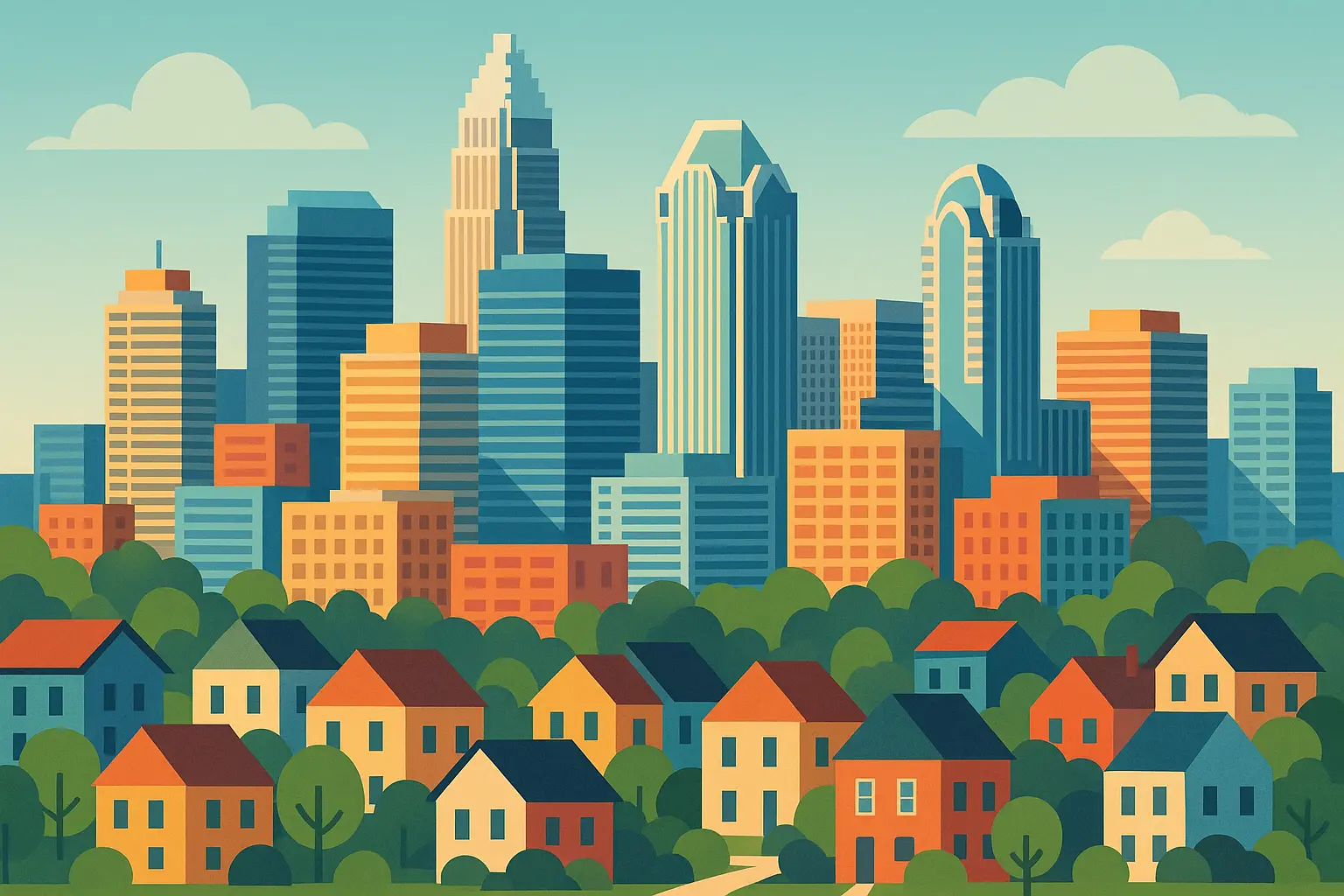 Charlotte metropolitan area 704 coverage