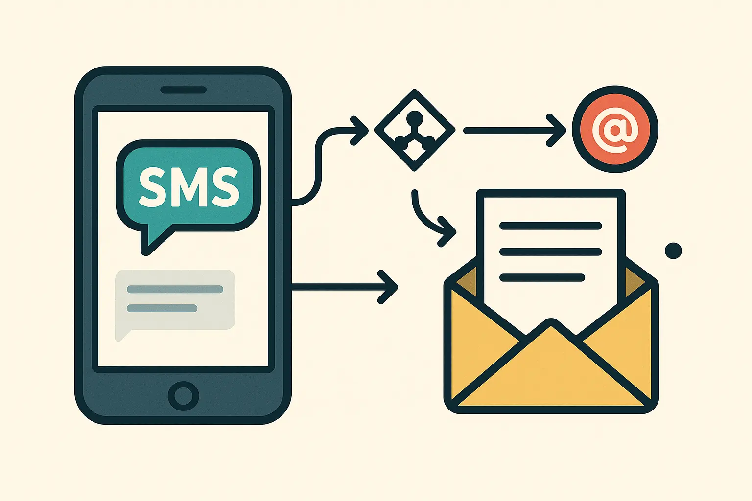 Auto Forward SMS solution for 226 area code users
