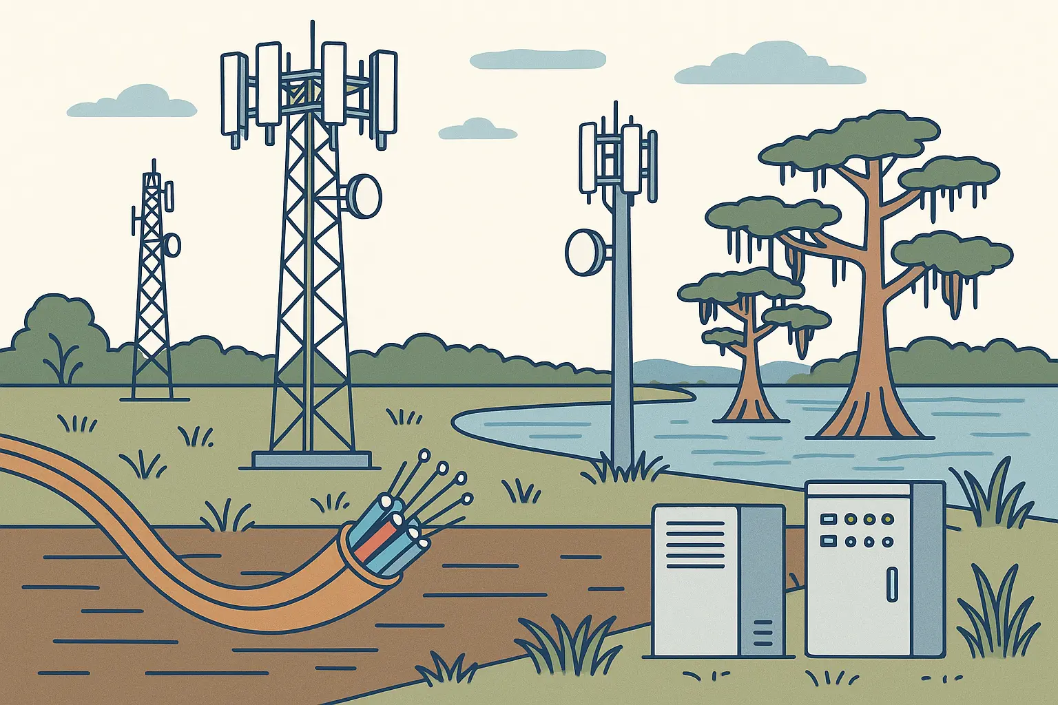 225 Area Code Technical Infrastructure