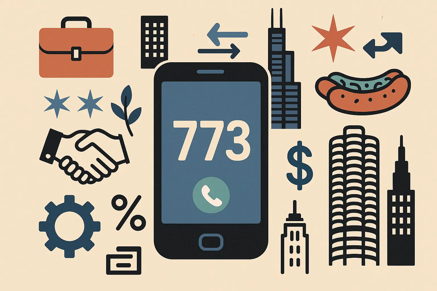 Business phone number strategy for 773 area code