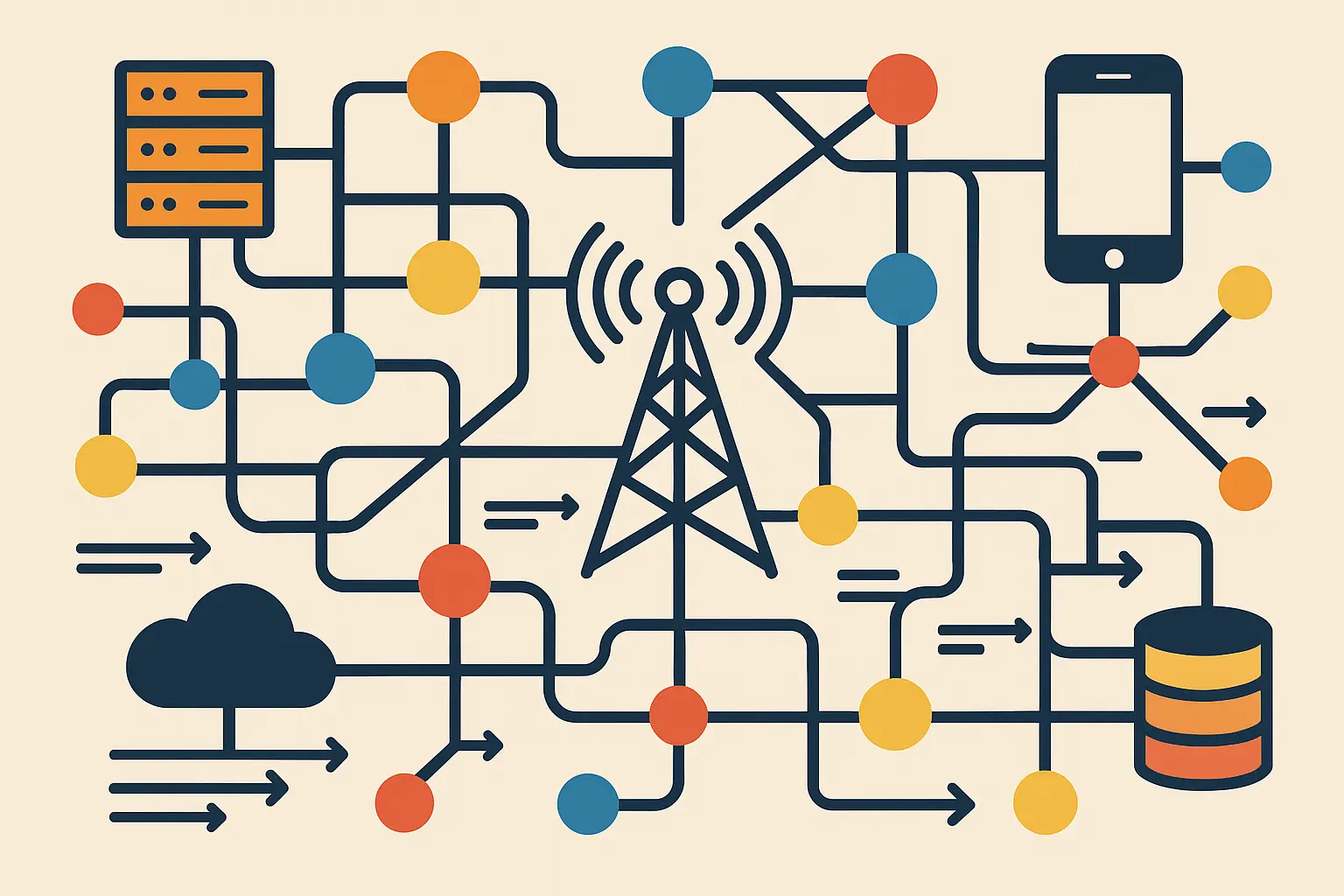 Real-time database coordination systems