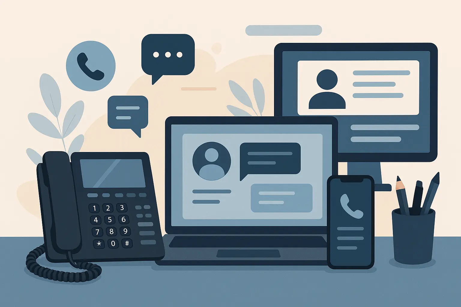 VoIP business phone system with 251 numbers