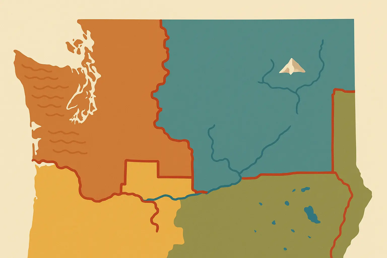 509 Area Code Geographic Boundaries Map
