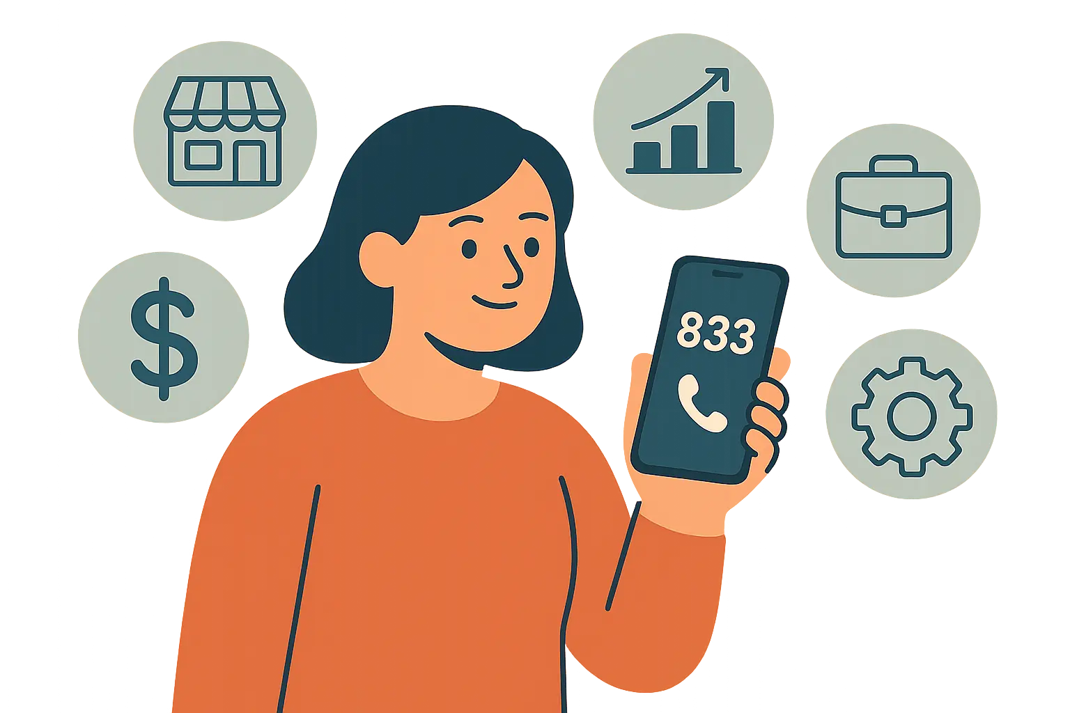 phone location mapping concept